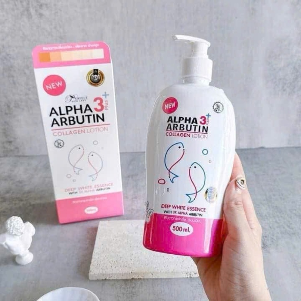 Alpha Arbutin 3+ Collagen Lotion 100% Original Precious Skin White Smooth